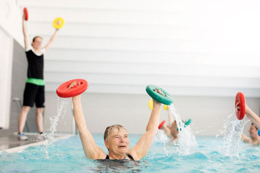 Aquafitness Wassergymnastik Rehasport Potsdam