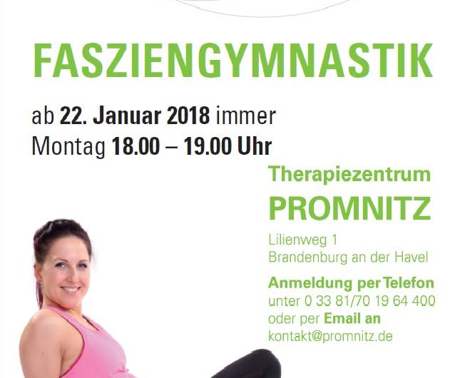 Fasziengymnastikangebot im Standort Brandenburg Altstadt Promnitz Physiotherapie