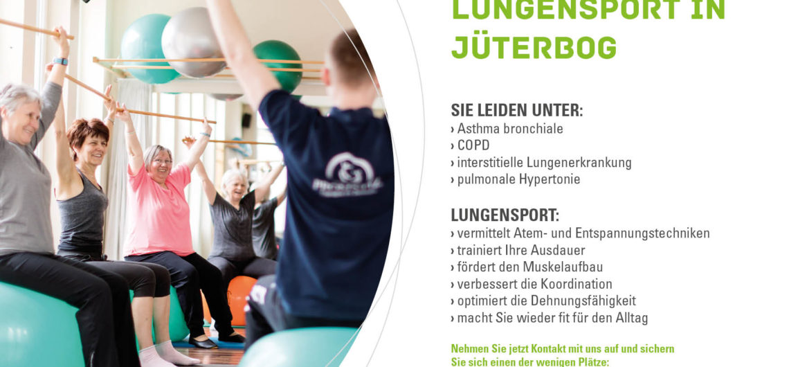 Lungensport in Jüterbog