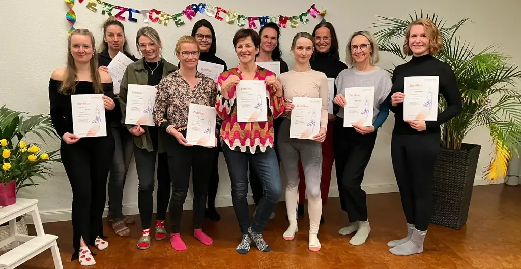 Absolventinnen Yogalehrerausbildung 200h