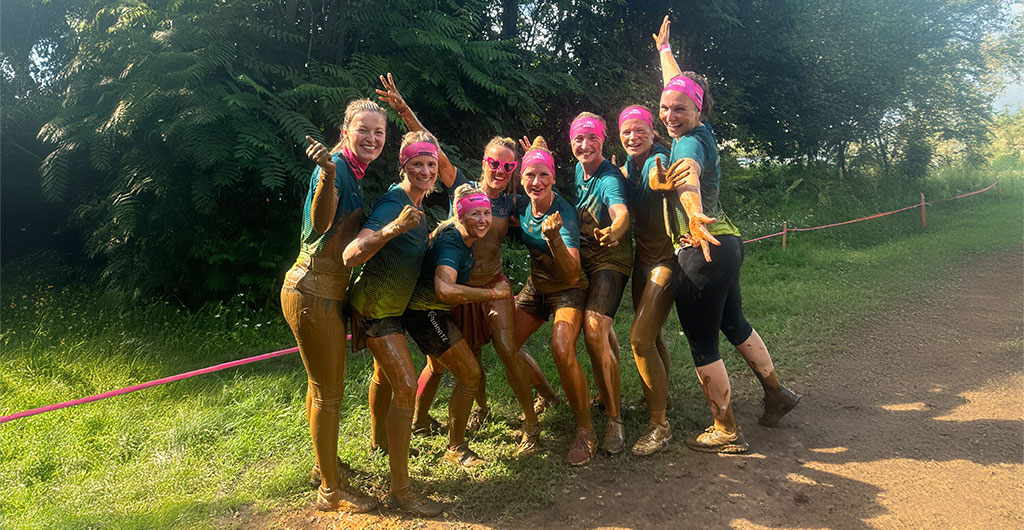 Team Promnitz beim Muddy Angel Run 2024